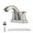 Centerset 2-handle Bathroom Faucet With Drain Assembly-57835910