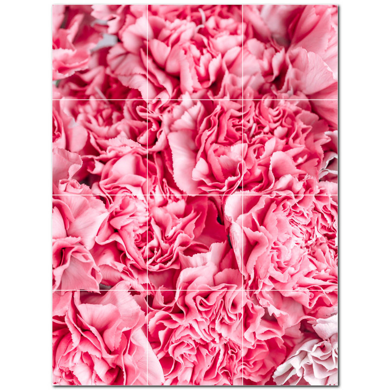 Panneau décoratif en céramique satinée 12 po x 12 po