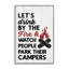 «Let Drink» par la giclée encadrée par le feu, design par Lux + Me Designs-405981174-405981160