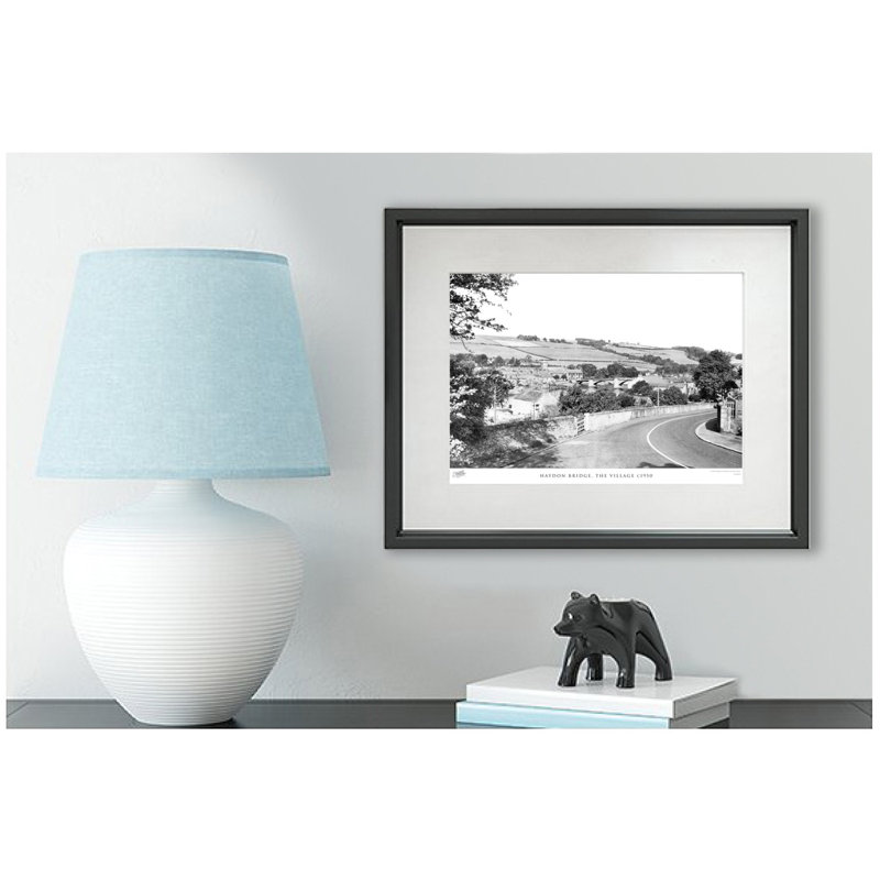 Haydon Bridge, The Village C1950 - Single Picture Frame Print, 45cm H x 60cm W x 2.3cm D