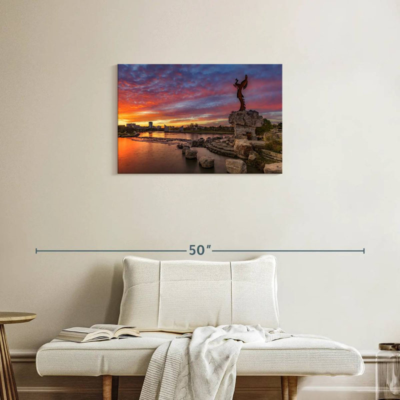 Kavia Wichita Sunset Horizon, 20" H x 30" W