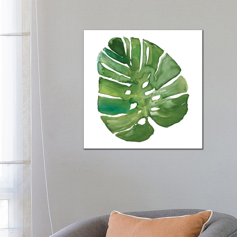 Tropical Frond III by Carol Robinson - Painting on Canvas, 66.04 cm H x 66.04 cm W x 1.91 cm D, Wrapped Canvas