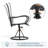 Filex Metal Outdoor 15.7'' Stool