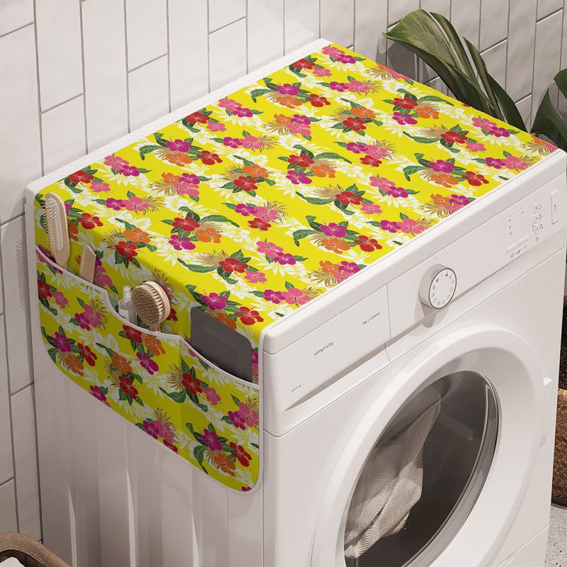 Multicolore 47 "x 18,5" East City Home Hibiscus