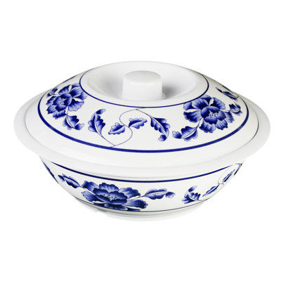 Thunder Group Inc. Lotus Melamine Serving Bowl