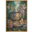 «Enchanted Fairy Tea Party Fantasy Garden Magical Decor», reproduction d'art sur toile encadrée-124932381-124932380