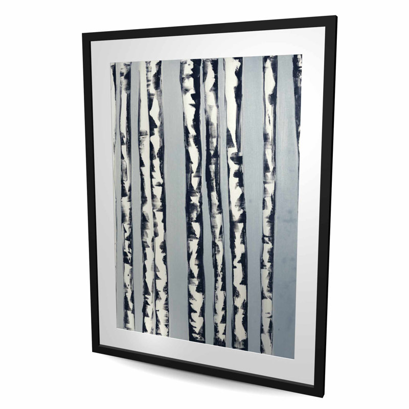 Small Birch Trees - Landscapes Print for Home Decor