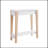 Modern Two Toned Console with Two Shelves