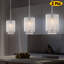Luminaire suspendu pour îlot de cuisine 3 lumières Kaino
