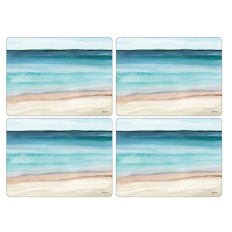 Napperon Pimpernel Coastal Shore 15,7 po x 11,7 po