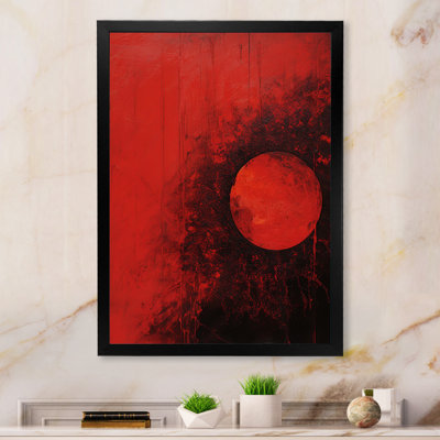 Lune rouge, sphère écarlate