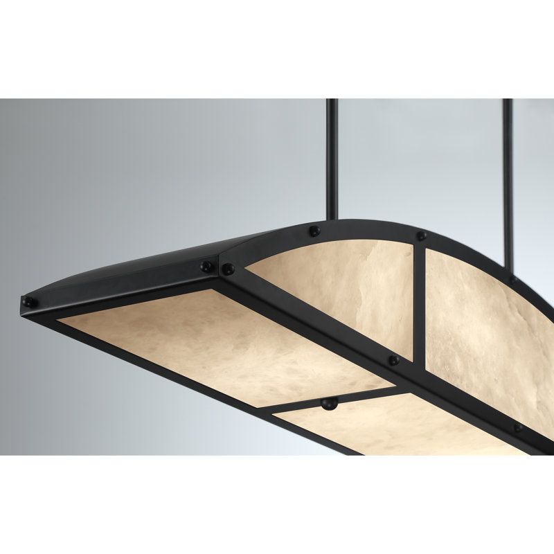 Lustre linéaire moderne à 4 lumières à intensité variable Legacy