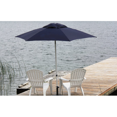 Parasol de marché en aluminium 8,5 pi