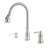 clihome Pull Down Kitchen Faucet with and with Soap Dispenser-87820050
