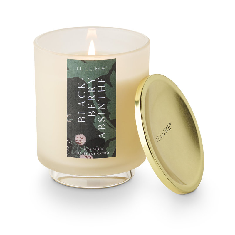Bougie en verre en forme d'absinthe magnifiquement faite, 284G
