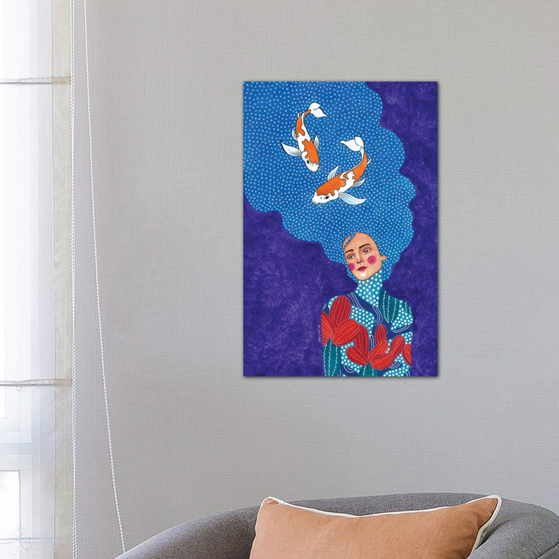 Giving Me A Reason To Stay by Hülya Özdemir - Wrapped Canvas Print, 66.04 cm H x 45.72 cm W x 1.91 cm D
