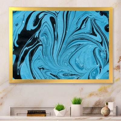 «Blue Marble Splash II», reproduction sur toile