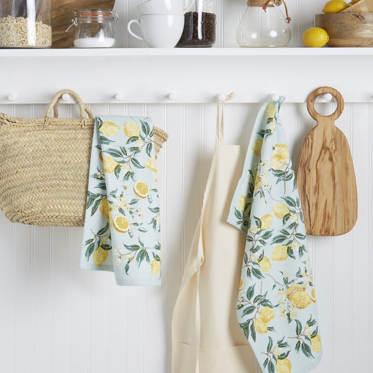 Martha Stewart Everyday Texture Towel 6 Piece Set - New Yellow