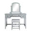 Ensemble coiffeuse avec miroir-40776375