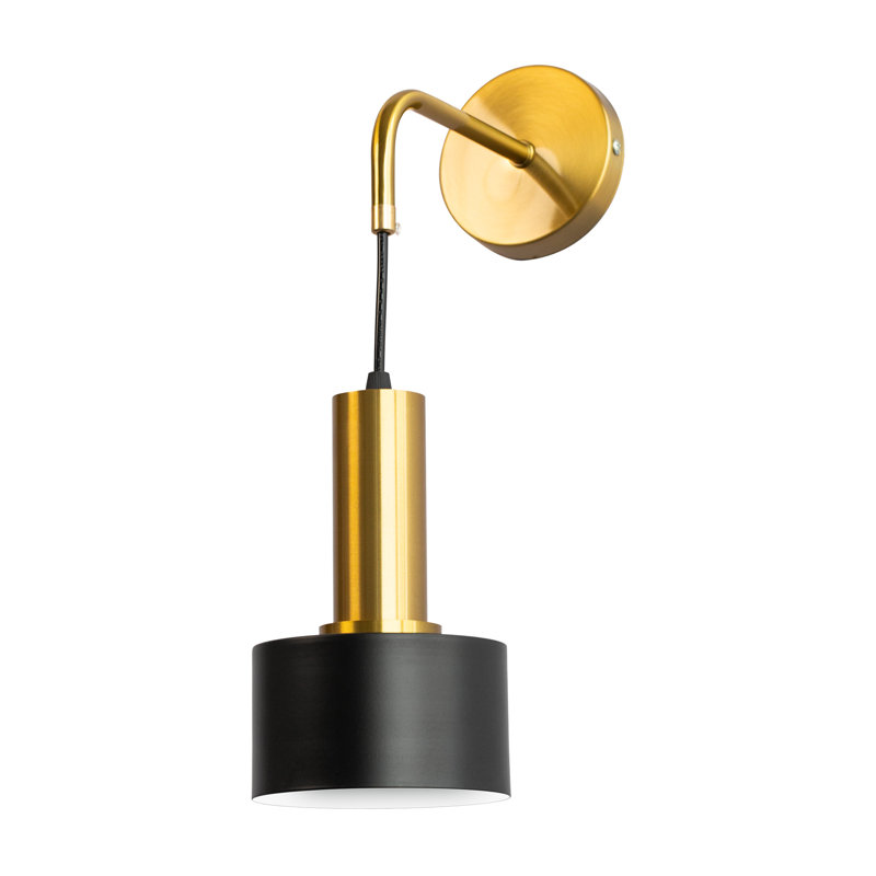 Fadzai 1 - Light Dimmable Black Long Armed Sconce for Bedside