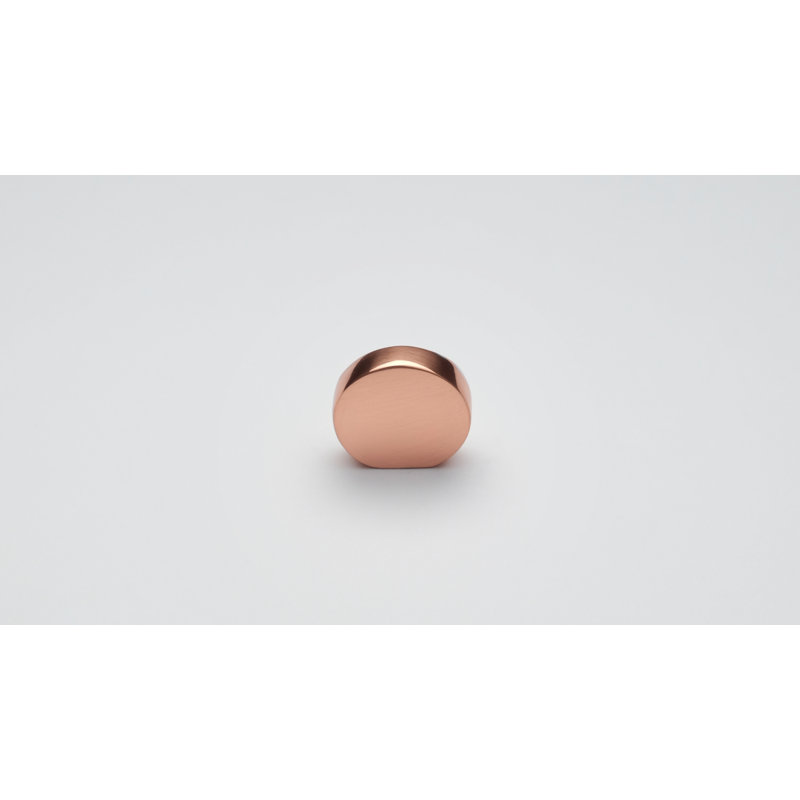 Saraya 20mm Diameter Circle Knob Multipack, Polished Copper