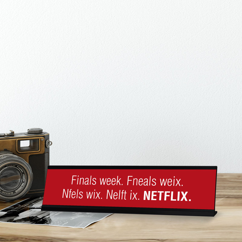 Desk Sign
