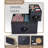 Sorbus Dresser with 7 Drawers - Storage Chest Organizer with Steel Frame, Wood Top, Handles, Fabric Bins, Wood Top-88142928