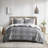 Pike Plaid Reversible Comforter Set-1670785853