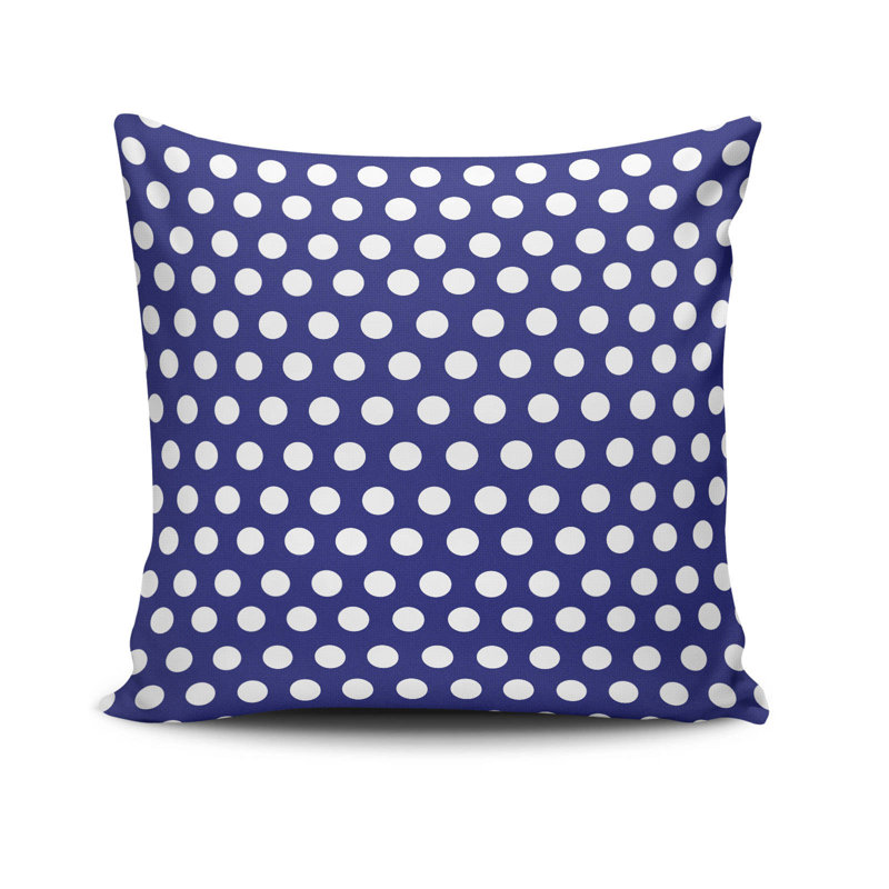 Decorative Cushion Cover, 17 x 17 Inches, 50% Cotton / 50% Polyester | Machine Washable at 104°F, Ironable, Concealed Zip Closure | Perfect for Living Room, Bedroom, and Stylish Home Décor