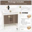 Robinet de lavabo de salle de bain 25 po Latitude