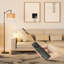 Lampe sur pied Boho - Lampes sur pied arquées pour le salon, lampe sur pied Farmhouse