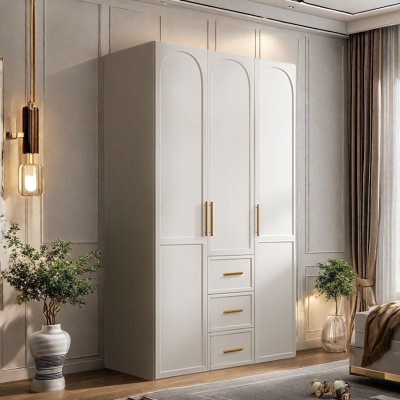 Garde-robe de couleur unie Simple Fashion