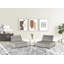 Ensemble de chaises longues sans accoudoirs l 40 po en velours noir-246671091-246671092