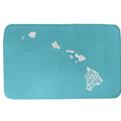 Tapis rectangulaire antidérapant pour salle de bain