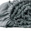 Drap-housse en lin gris ardoise