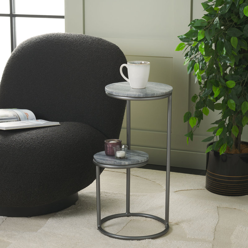 Jamyira Marble Top End Table