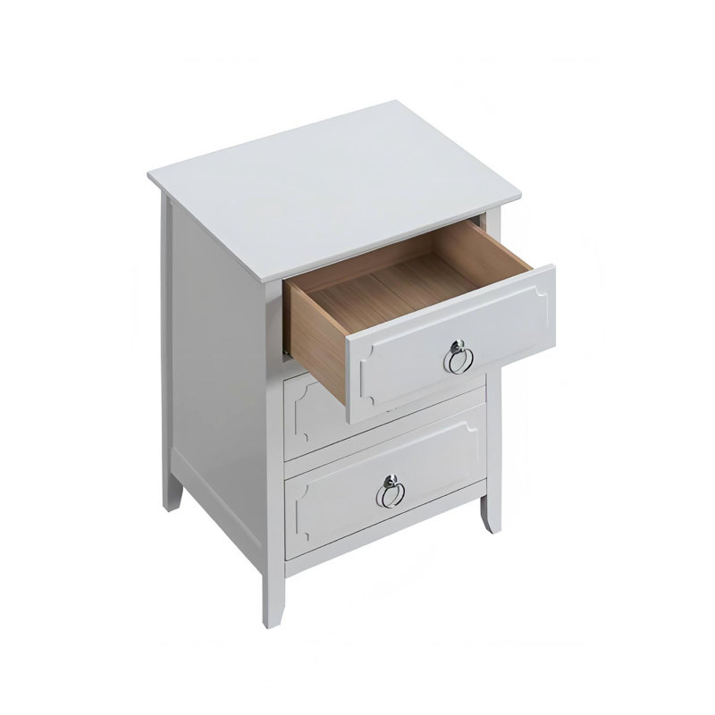 Table de chevet 3 tiroirs Daniel G0090-N