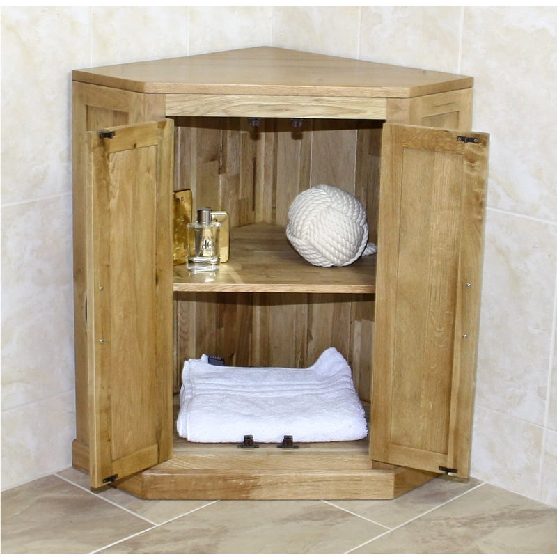 Shyanne Solid Wood Bathroom Cabinet