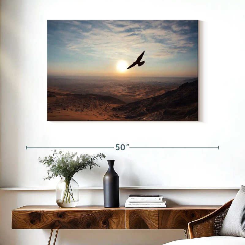 Brampt Flying Desert Eagle, 26" H x 39" W