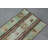 Small Patchwork Wool Rug in Brown Ideal for Dorm and Door Mat Use with Bright Decorative Flatweave Design