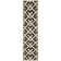 Fung Hand Woven Flat Weave Wool/Cotton Geometric Rug in Brown/Ivory