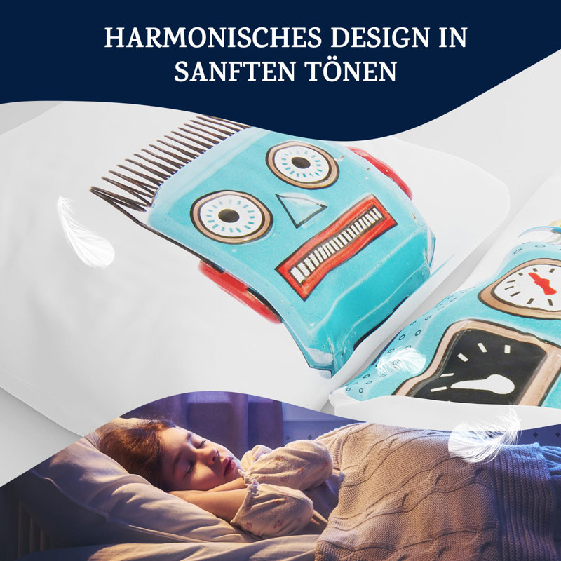 No Pattern Duvet Cover Set with Pillowcases