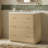 Saffi Ridge 36" Single Bathroom Vanity in Aura Oak with Engineered Marble Top