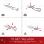 90cm Lighted Artificial Christmas Tree