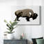 Toile tendue avec bison monochrome I-Gallery-30358133