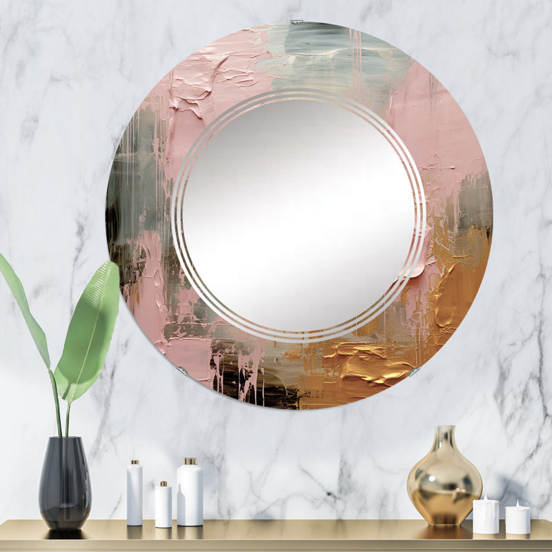 Zniah Circle Mirror, 32" x 32"
