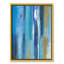 «Rythmic Blues», reproduction d'art sur cadre flottant-46828400-46828401