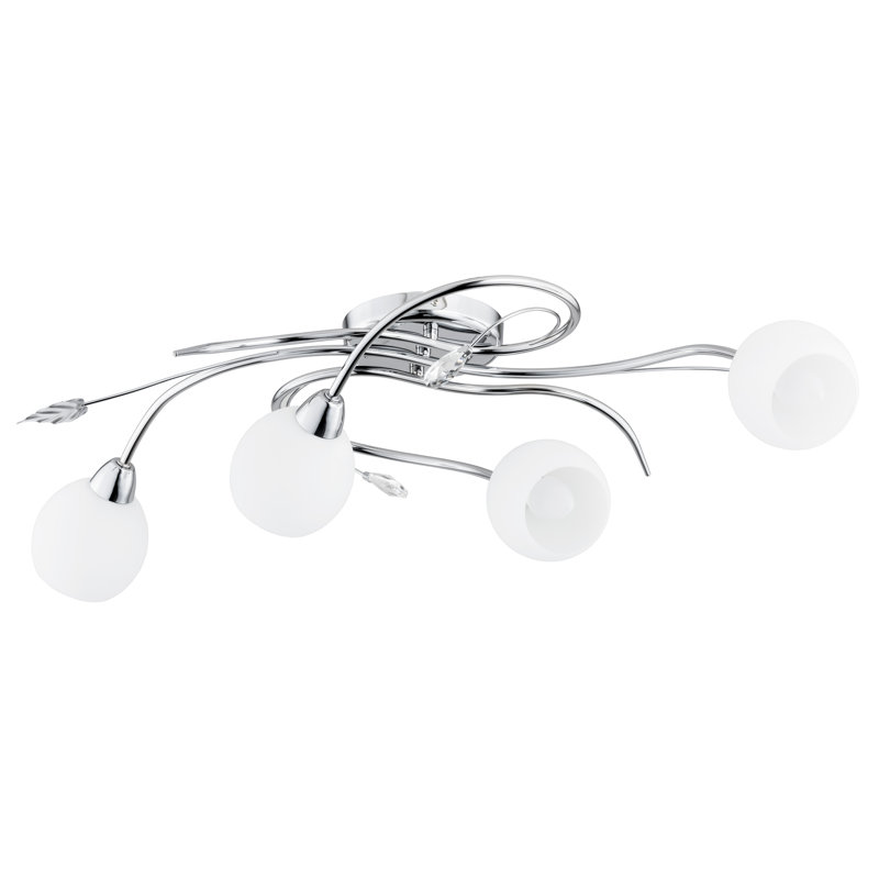 Virginia Glass Flush Mount