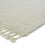 Tapis treillis crème / brun foncé noué à la main Alpine 8 pi x 10 pi Alpine-63363842