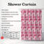 Cupid’s Love Symbols - 1 Piece Standard Shower Curtain-1119299701